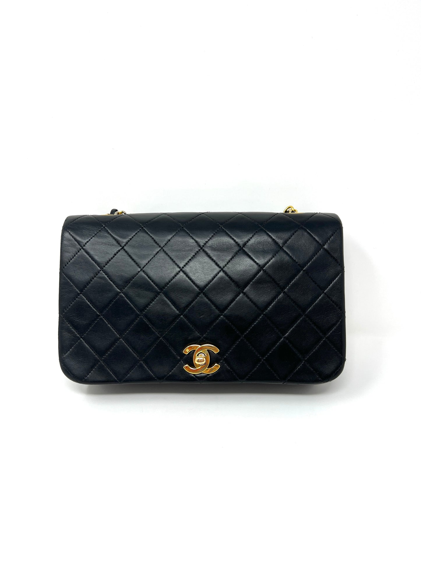 90's Classic Full Flap Bag Black