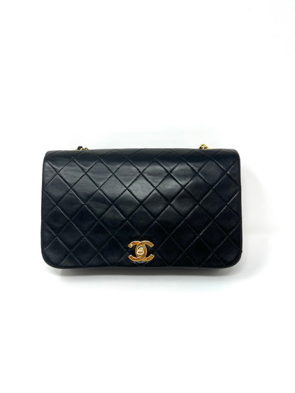 90's Classic Full Flap Bag Black