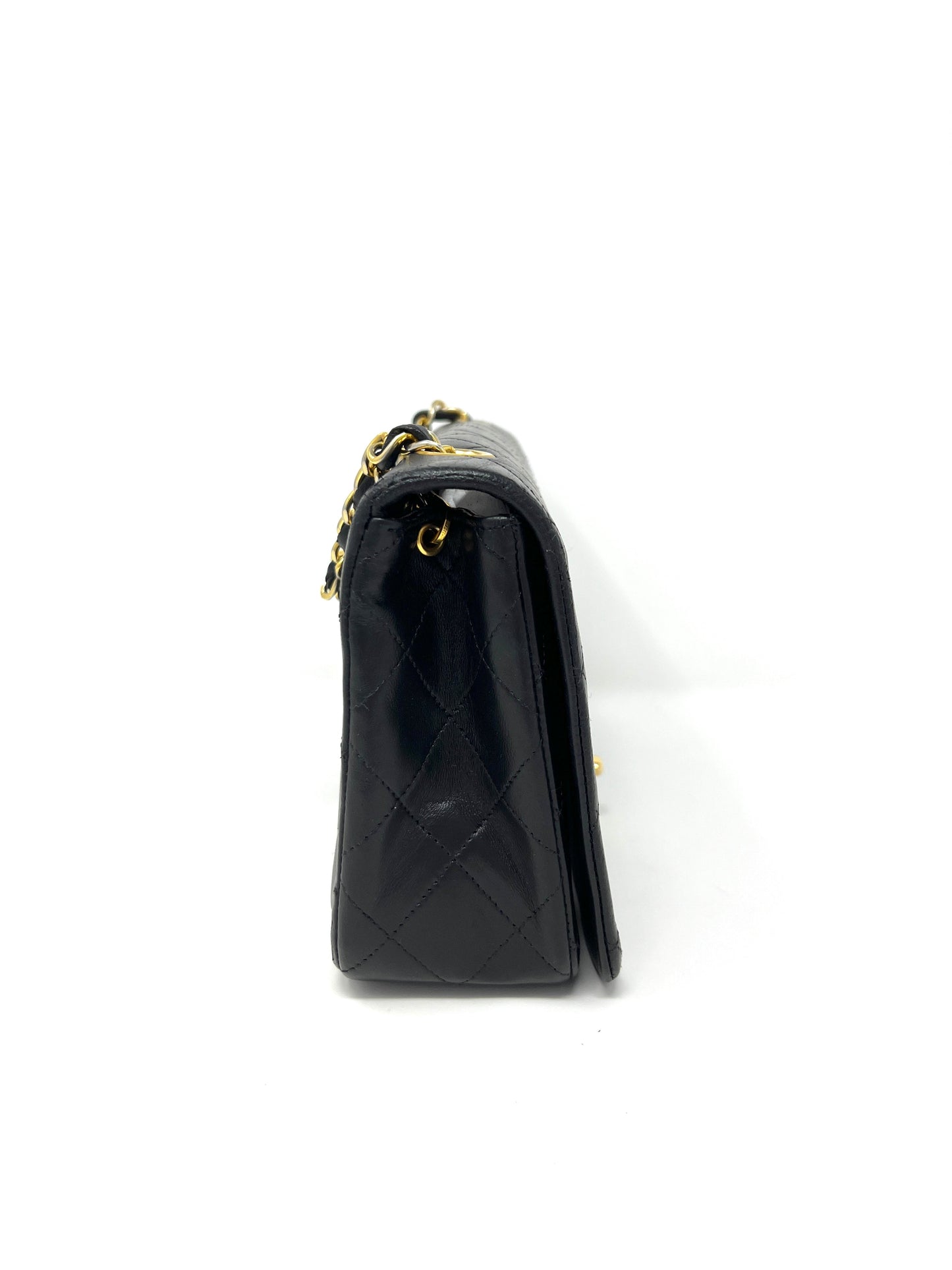 90's Classic Full Flap Bag Black