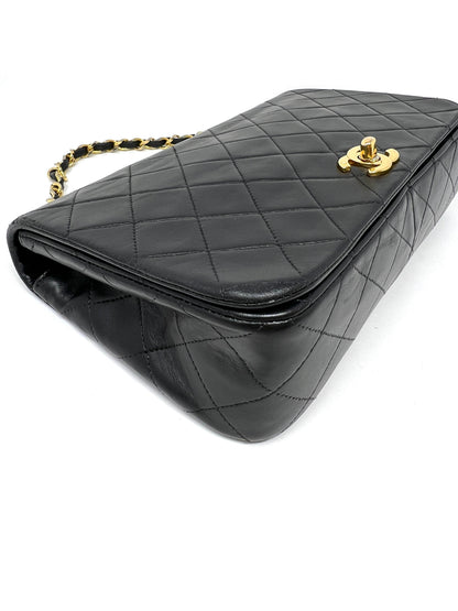 90's Classic Full Flap Bag Black