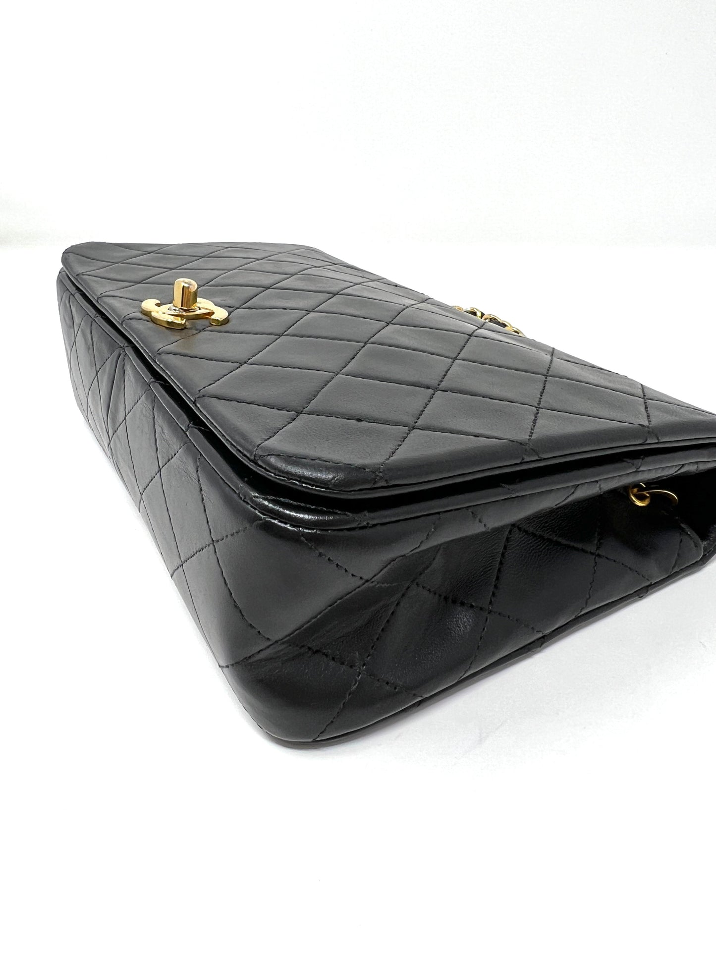 90's Classic Full Flap Bag Black