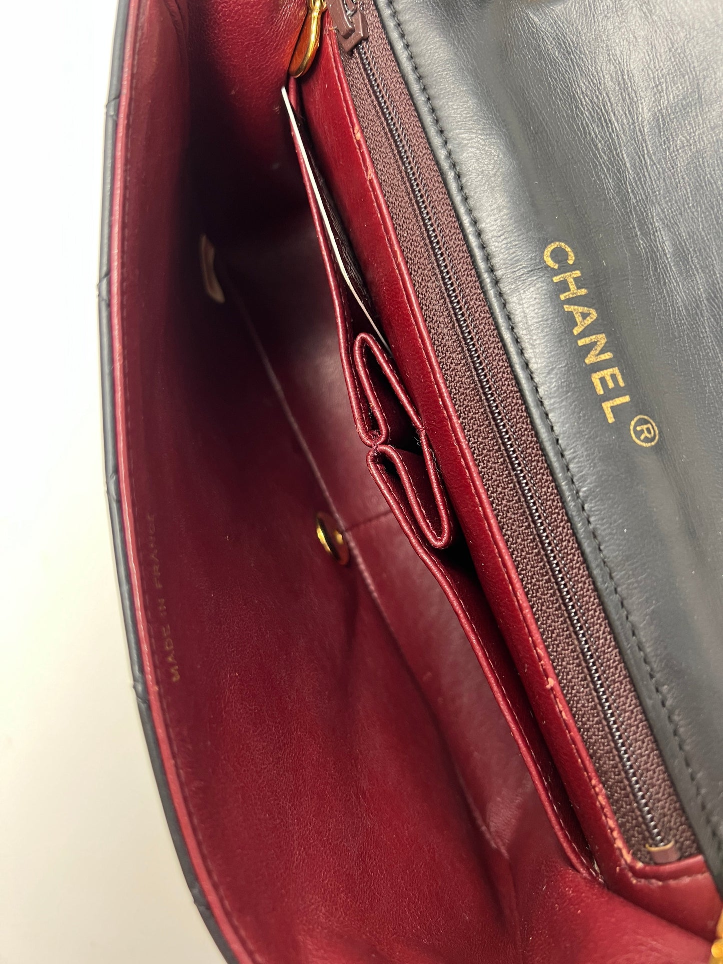 90's Classic Full Flap Bag Black