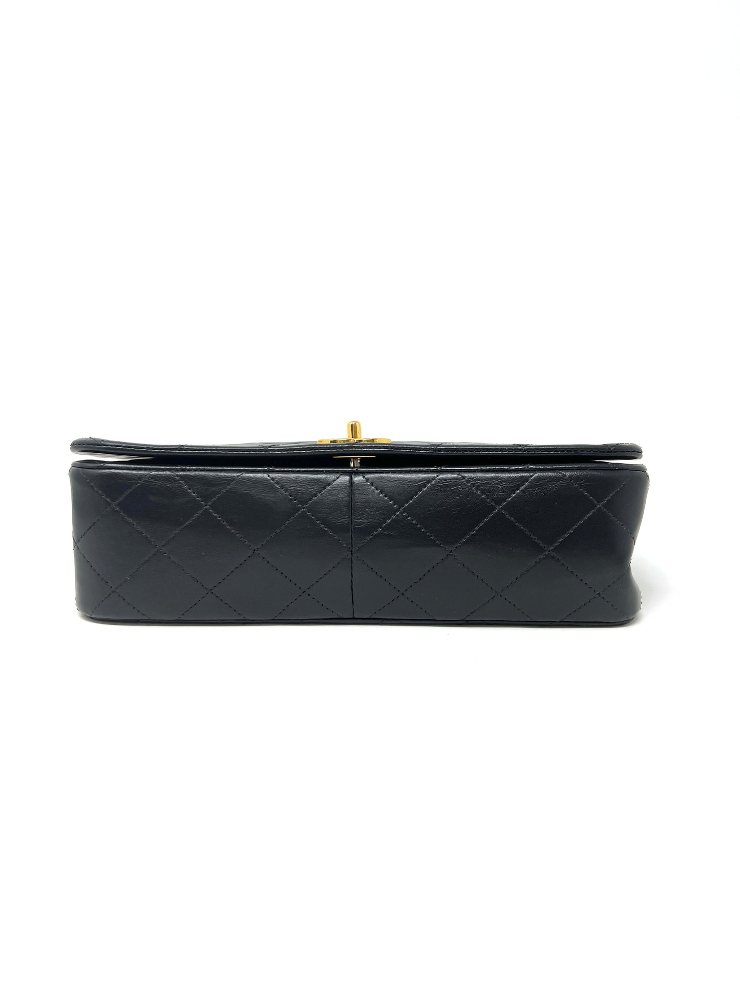 90's Classic Full Flap Bag Black