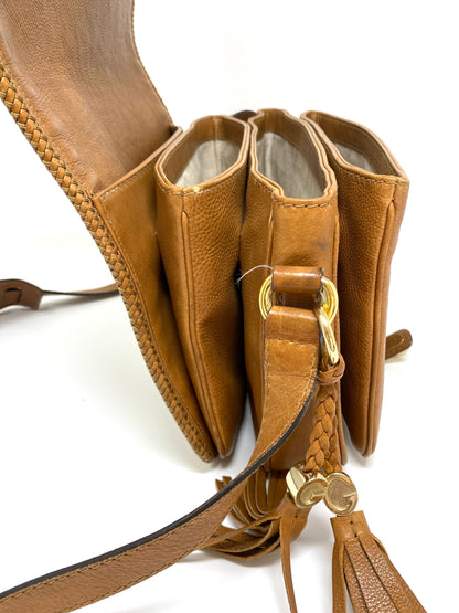 GUCCI MARRAKECH MESSENGER GG CANVAS MEDIUM IN BEIGE/BROWN