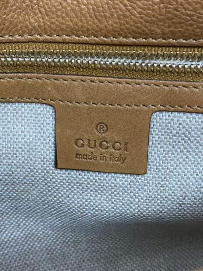 GUCCI MARRAKECH MESSENGER GG CANVAS MEDIUM IN BEIGE/BROWN
