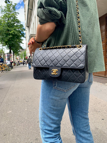 CHANEL Small Classic/Timeless Double Flap Bag