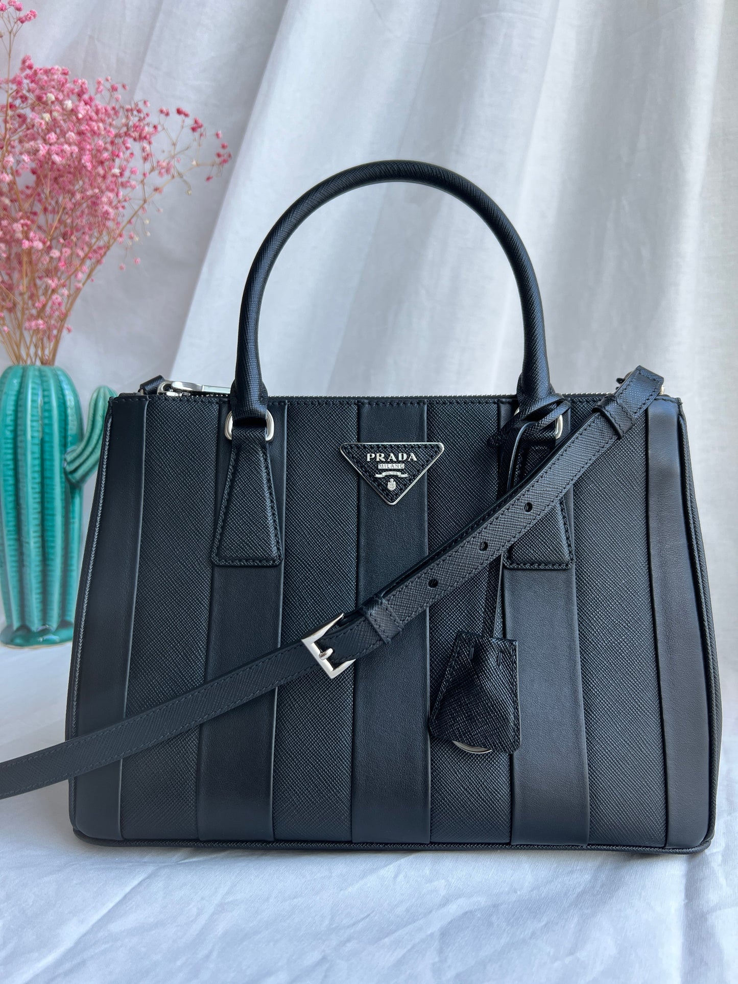 Galleria Bag Black Saffiano Limited Edition