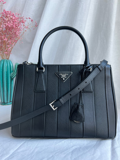 Galleria Bag Black Saffiano Limited Edition