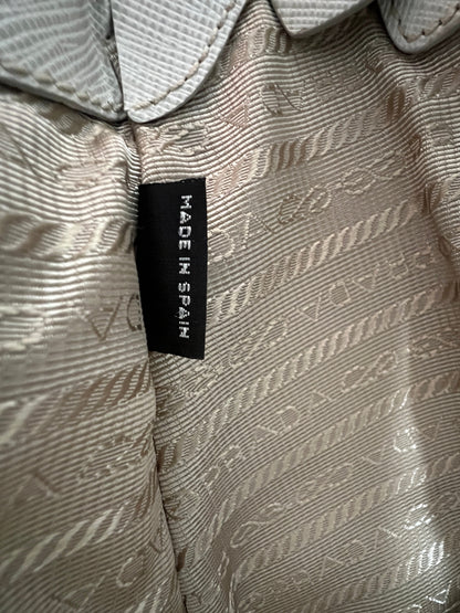 Promenade Bag Saffiano and silver