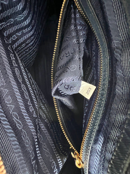 Tessuto Nylon Bag Baltico Blue