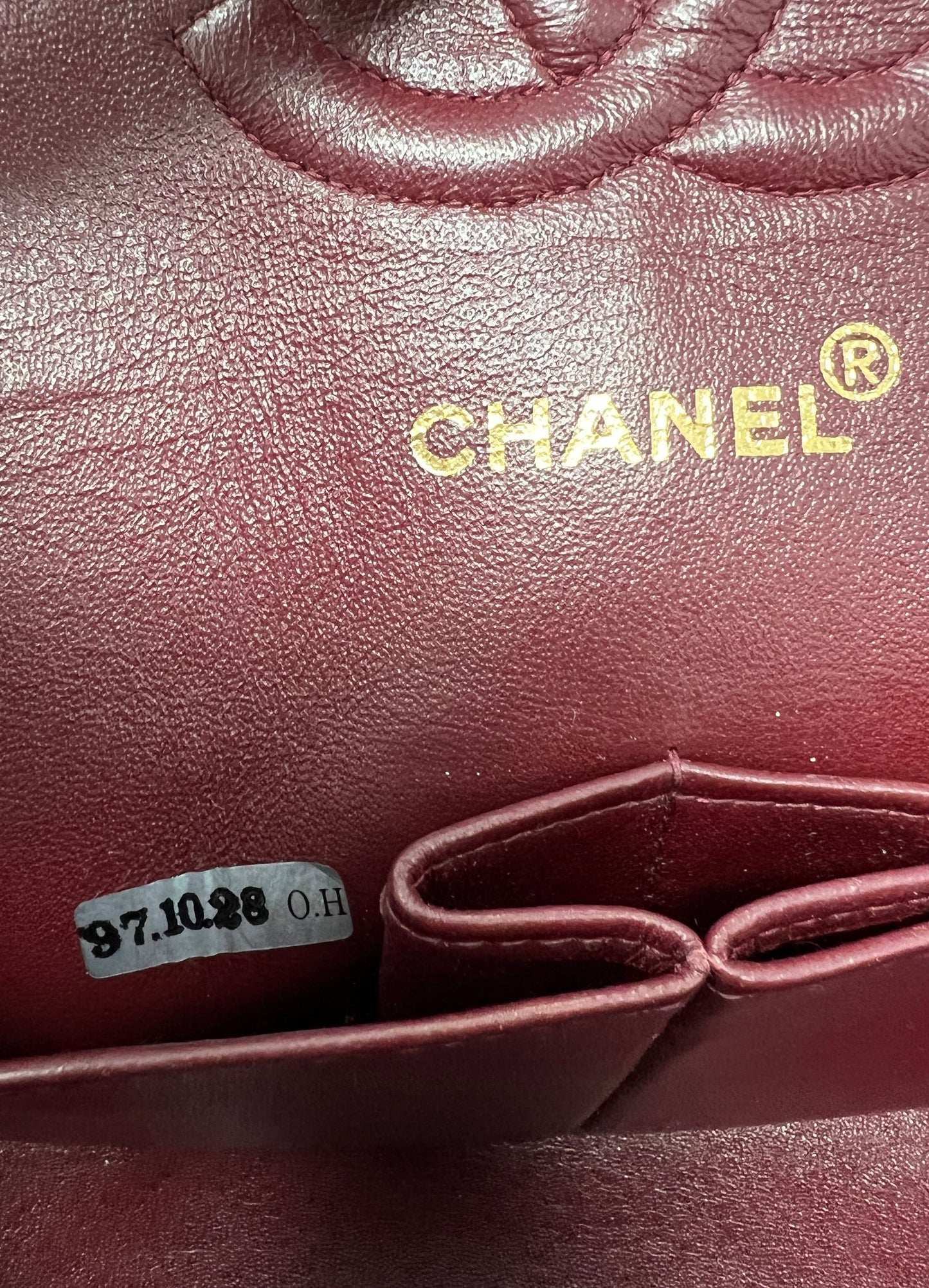 Vintage Double Flap Medium Black Lambskin 1997-1999