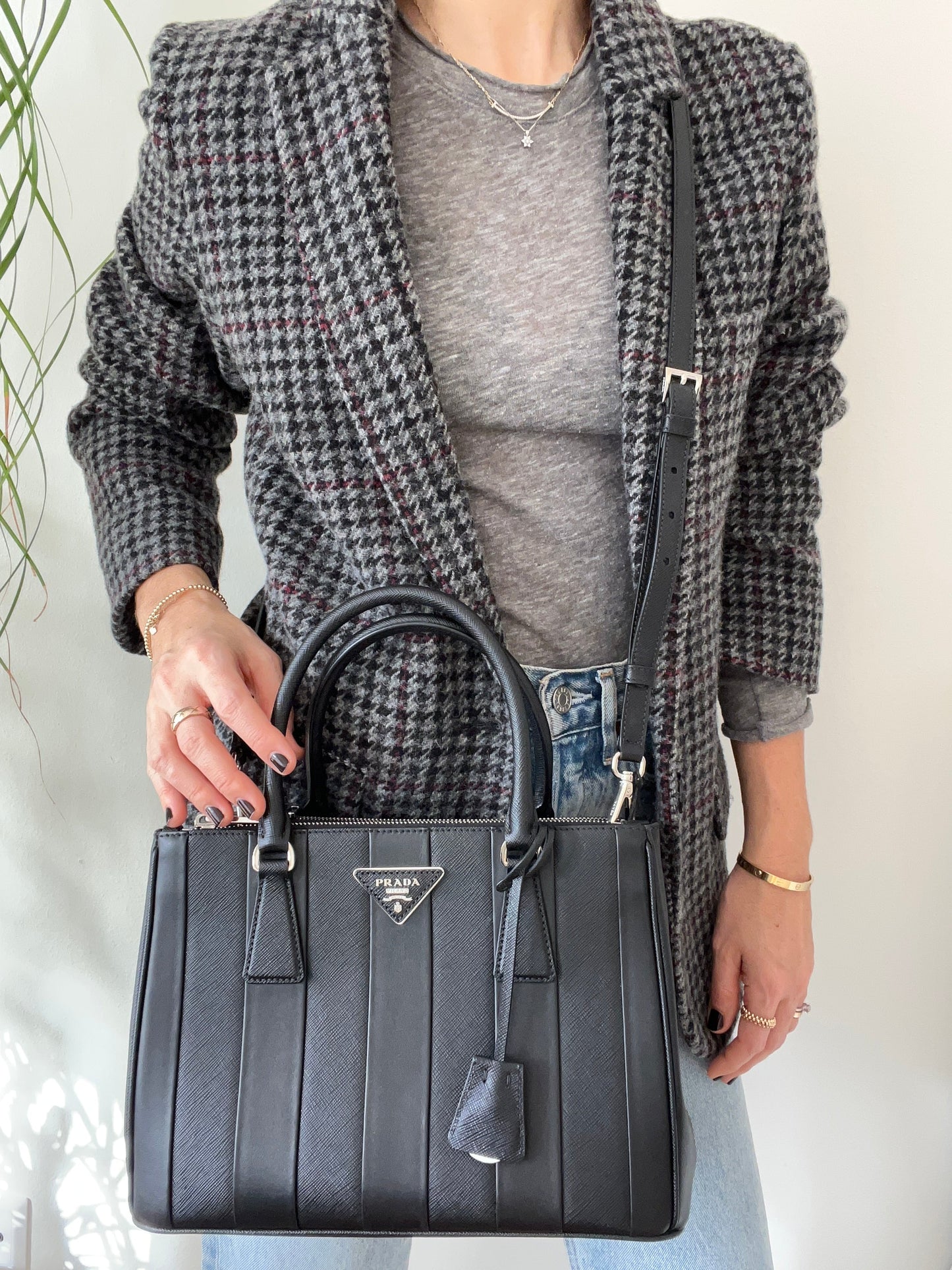 Galleria Bag Black Saffiano Limited Edition