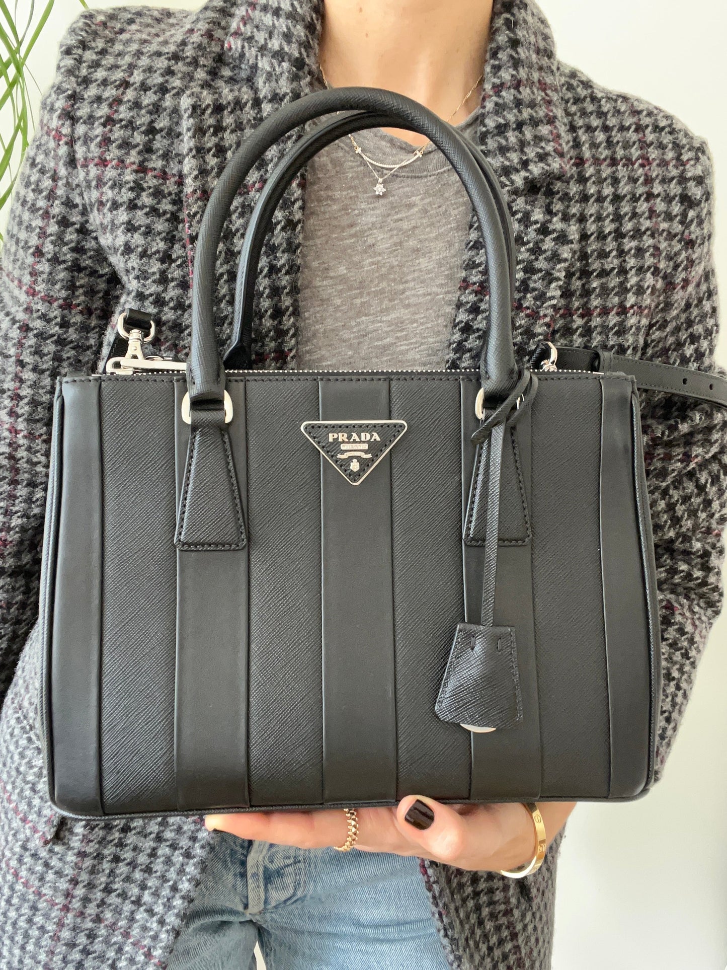 Galleria Bag Black Saffiano Limited Edition