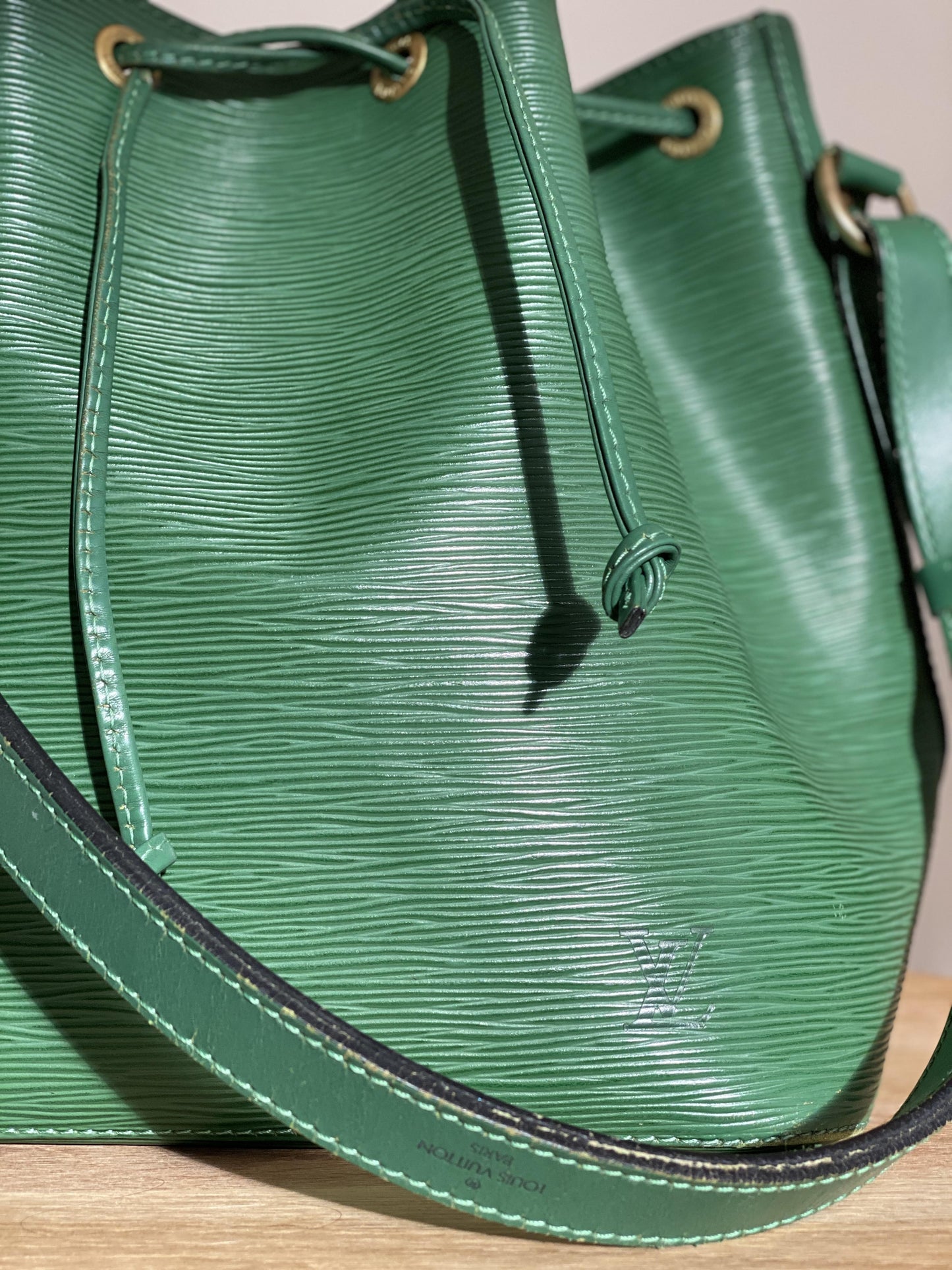 LOUIS VUITTON PETIT SAC NOÉ - VINTAGE IN BORNEO GREEN