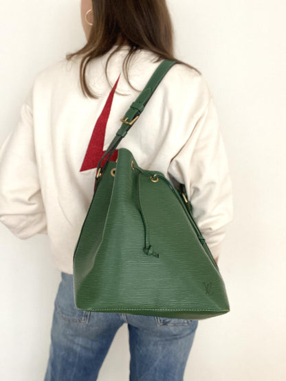 LOUIS VUITTON PETIT SAC NOÉ - VINTAGE IN BORNEO GREEN