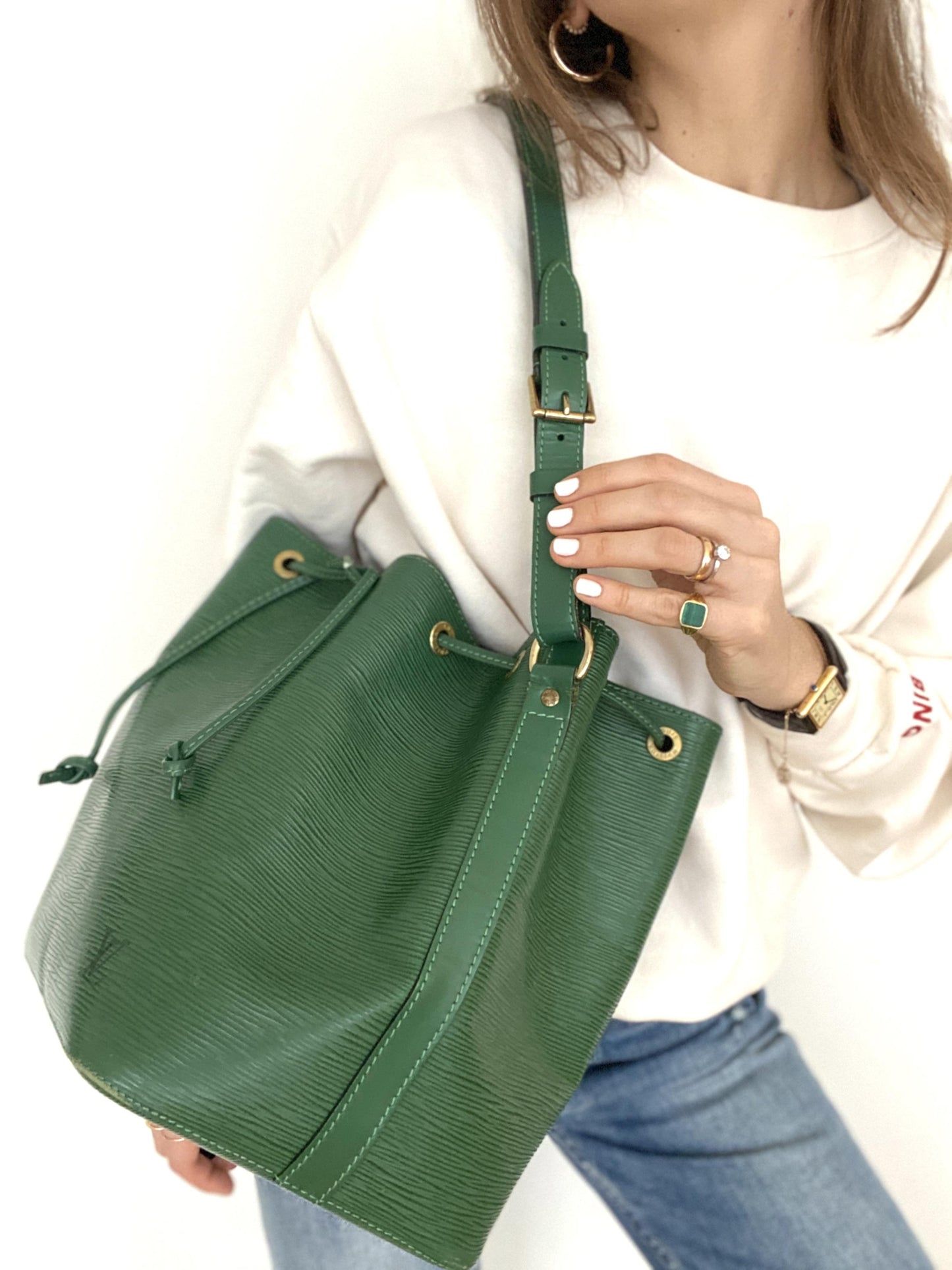 LOUIS VUITTON PETIT SAC NOÉ - VINTAGE IN BORNEO GREEN