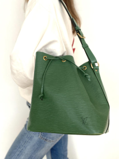 LOUIS VUITTON PETIT SAC NOÉ - VINTAGE IN BORNEO GREEN