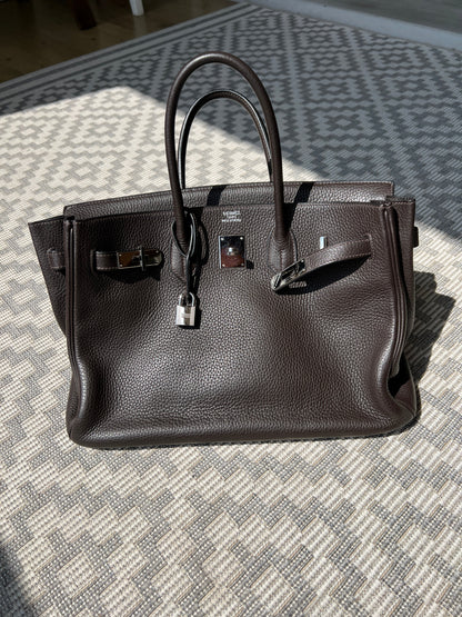 Birkin 35 Clémence Leather