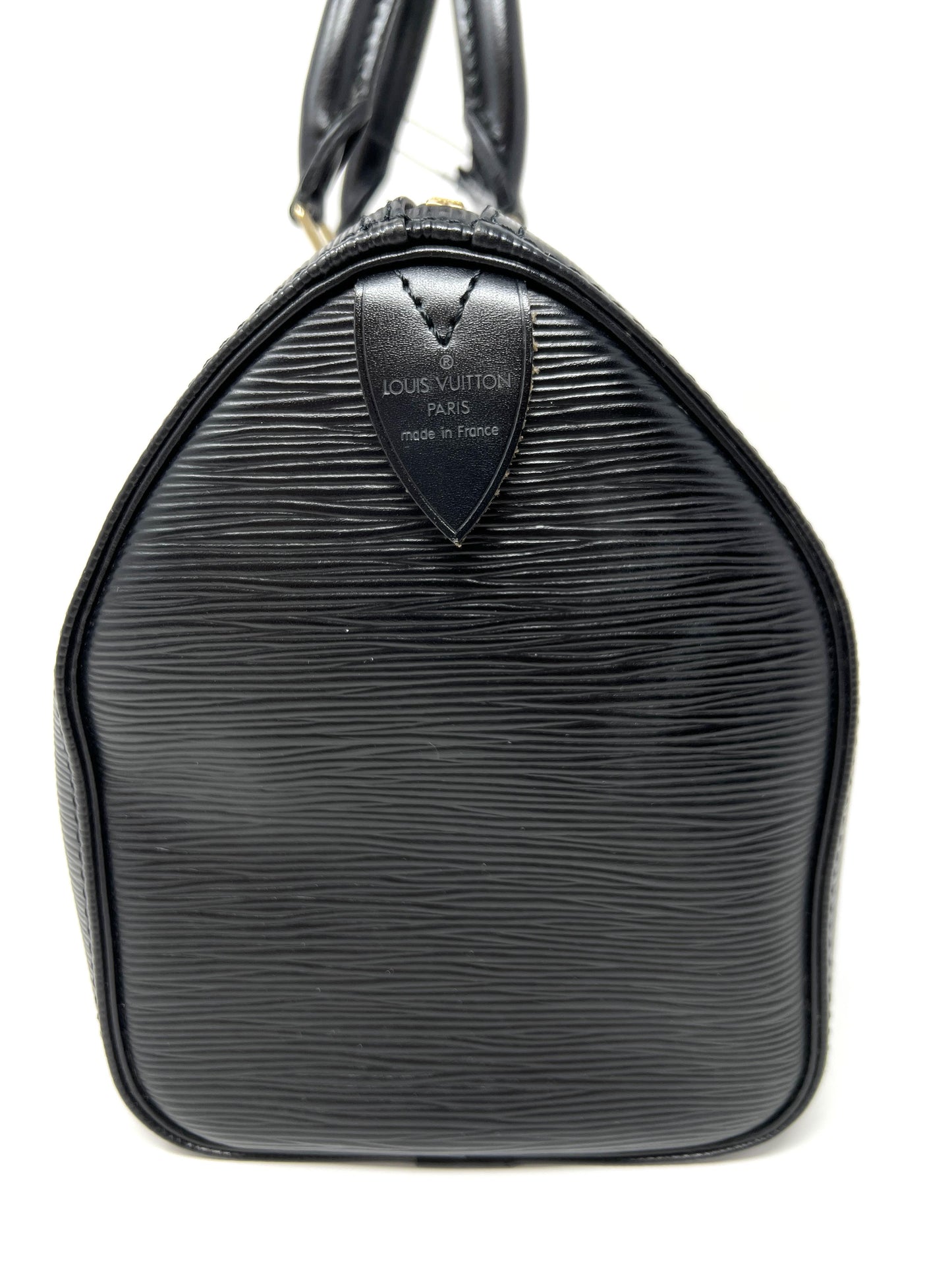 SPEEDY 25 BLACK EPI LEATHER