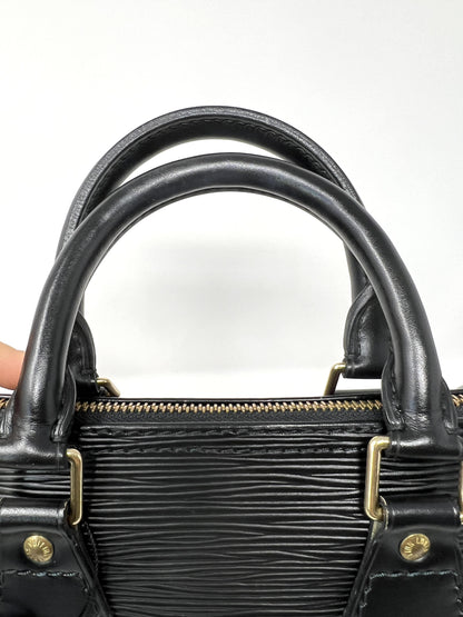 SPEEDY 25 BLACK EPI LEATHER