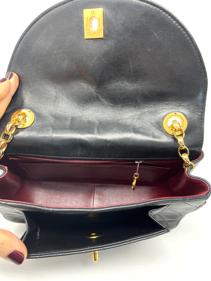 Diamond quilted vintage flap bag 1991-1994