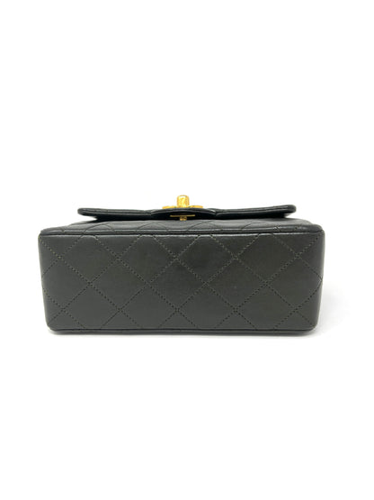 Square Mini Flap Bag in Khaki 1989-1991