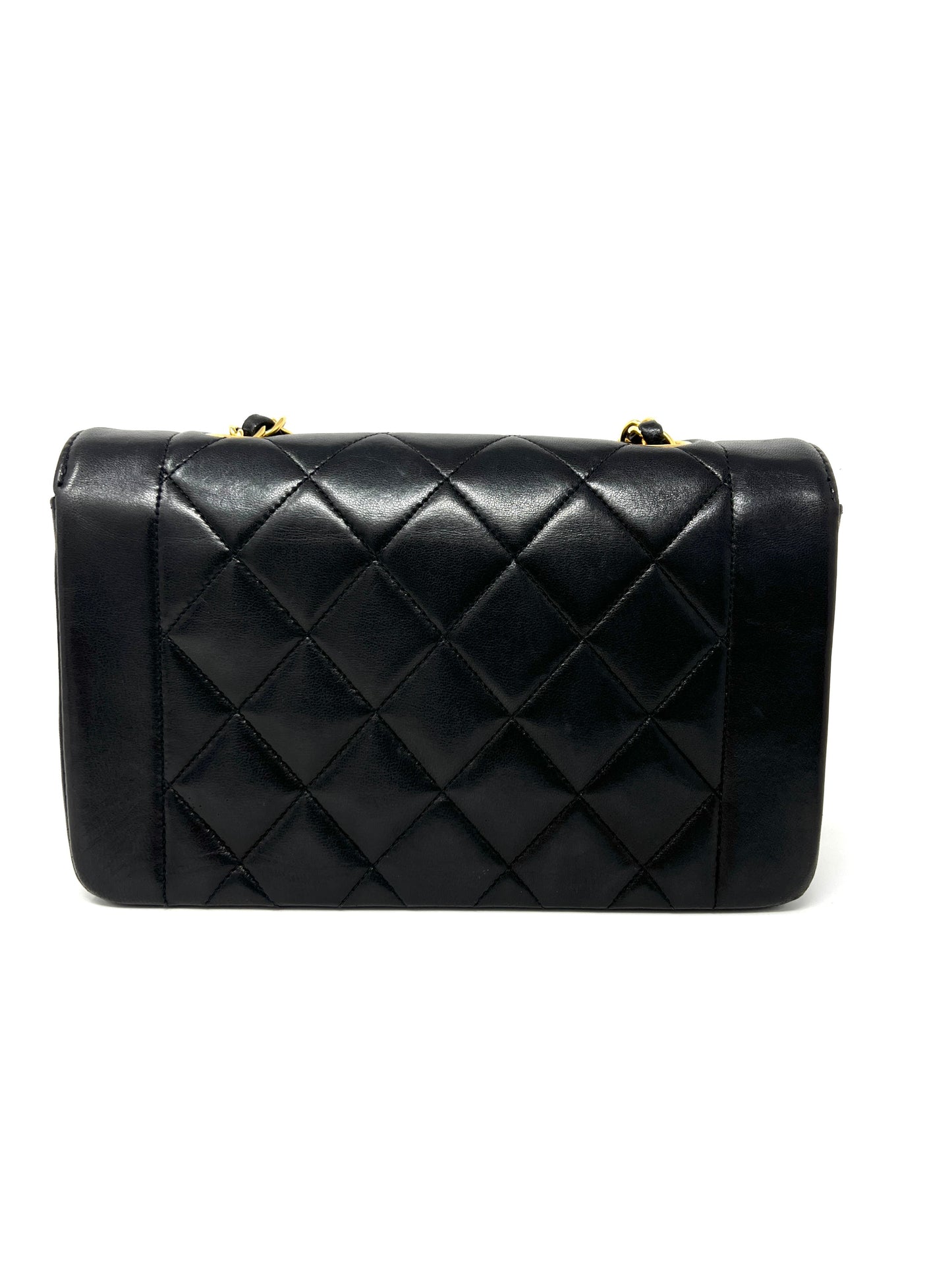 Diana Medium Flap Bag Black