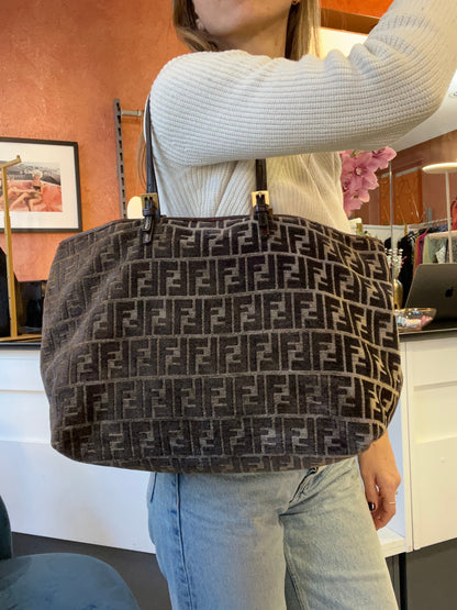 VINTAGE SHOPPER ZUCCA TOTE