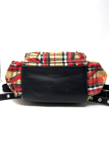Graffiti Backpack Nylon Nova Check