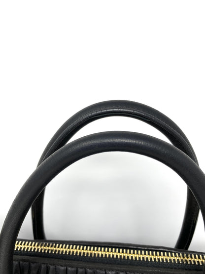 Miu Miu Matelassé Nappa Tote Black