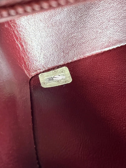 Vintage Quilted Lambskin Small Diana Flap with Gold Hardware