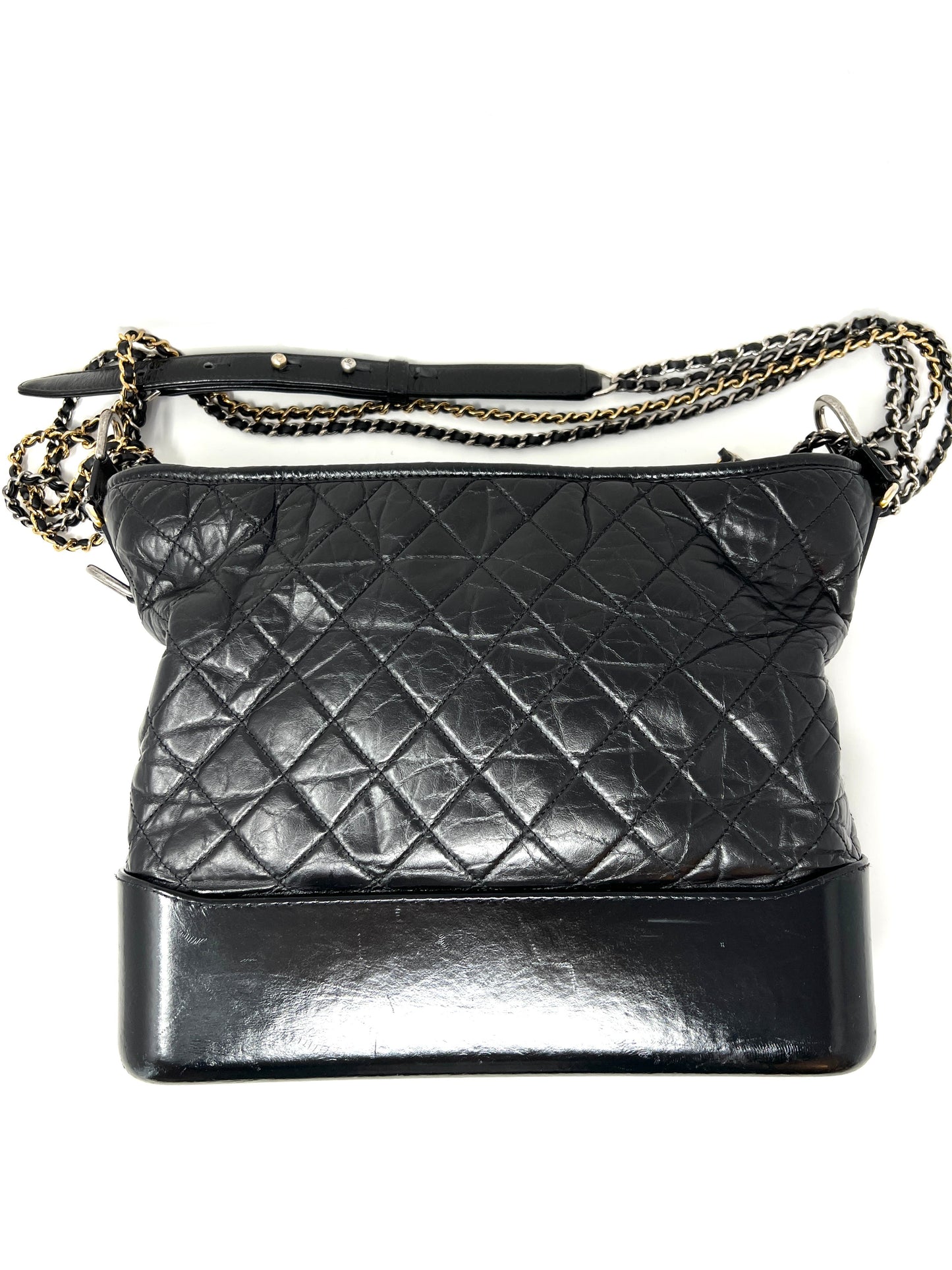Gabrielle Large Hobo Bag Black