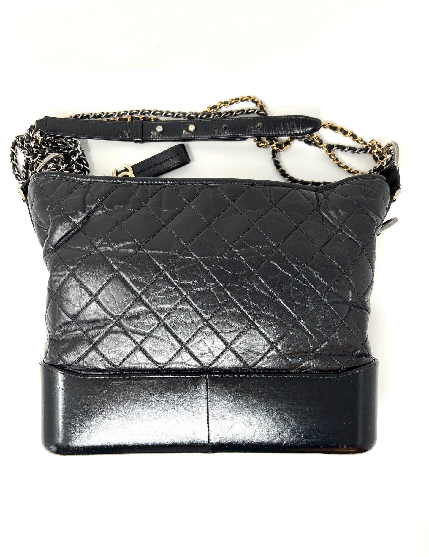 Gabrielle Large Hobo Bag Black
