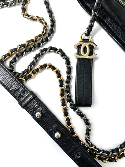 Gabrielle Large Hobo Bag Black