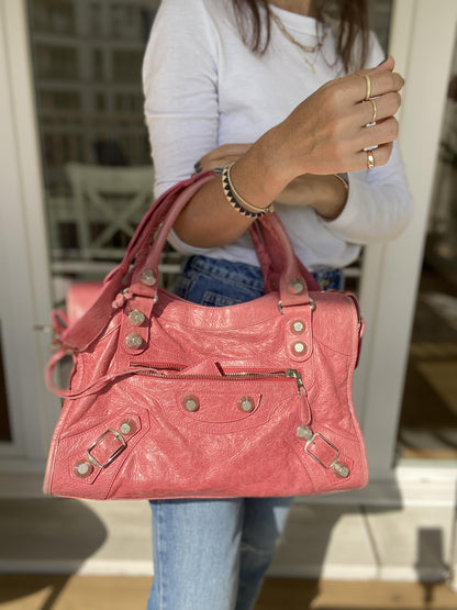Motorcycle City Bag in Sorbet