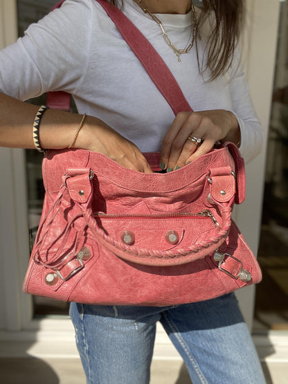 Motorcycle City Bag in Sorbet