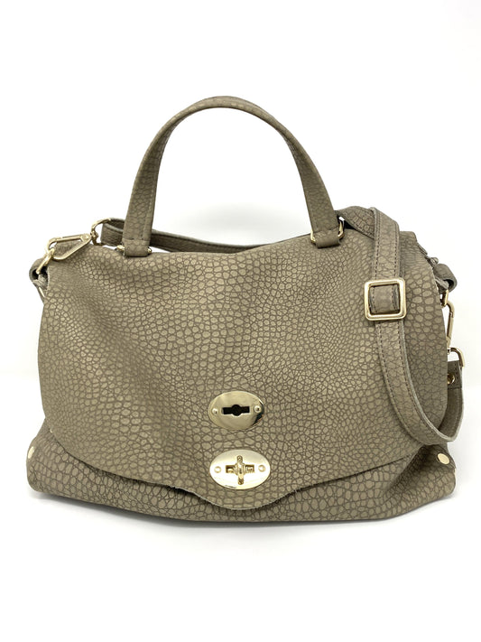 ZANELLATO POSTINA MEDIUM "ELEPHANT" IN TAUPE/BEIGE