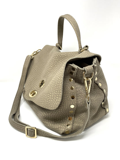 ZANELLATO POSTINA MEDIUM "ELEPHANT" IN TAUPE/BEIGE