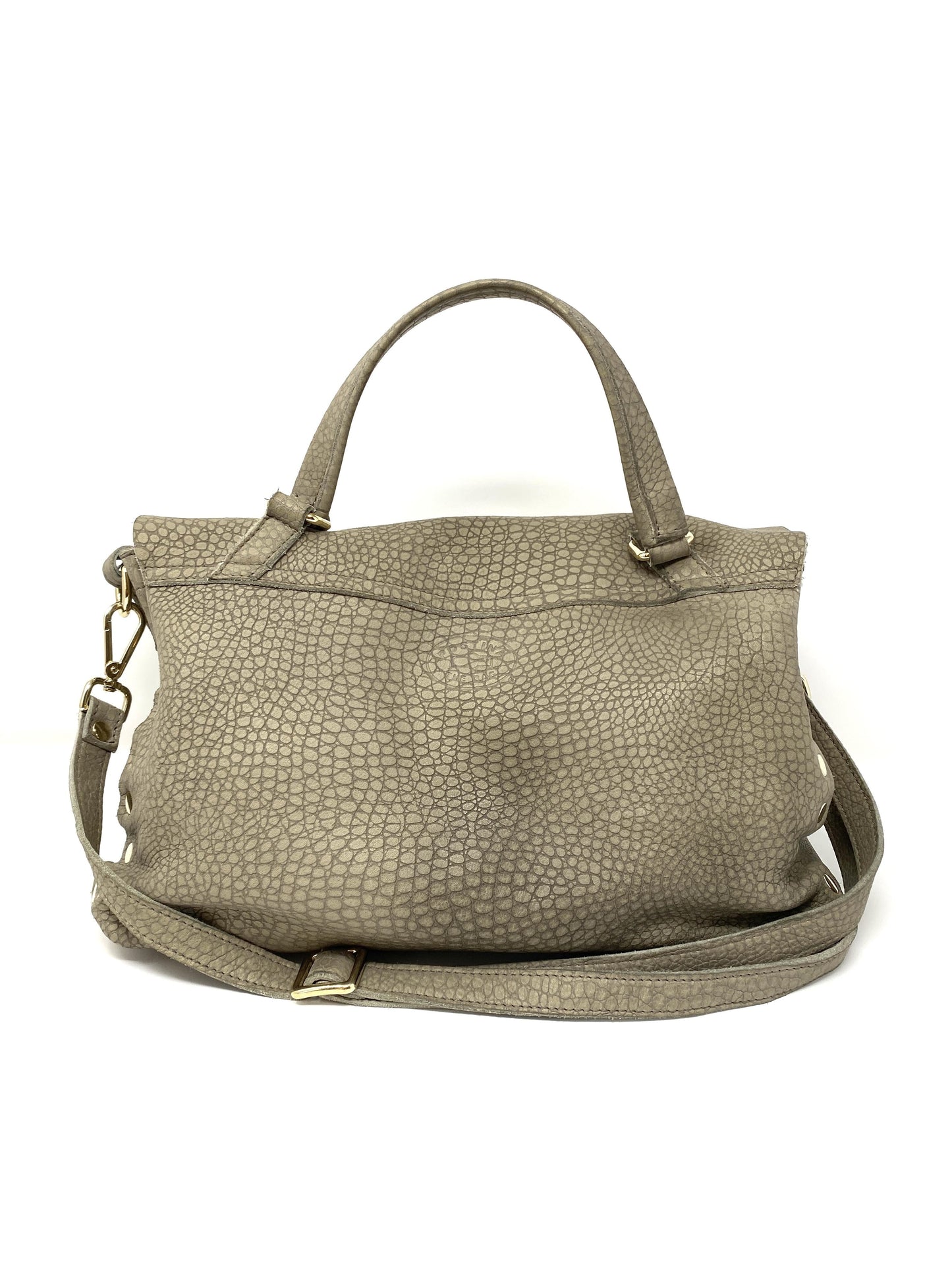 ZANELLATO POSTINA MEDIUM "ELEPHANT" IN TAUPE/BEIGE