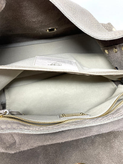 ZANELLATO POSTINA MEDIUM "ELEPHANT" IN TAUPE/BEIGE