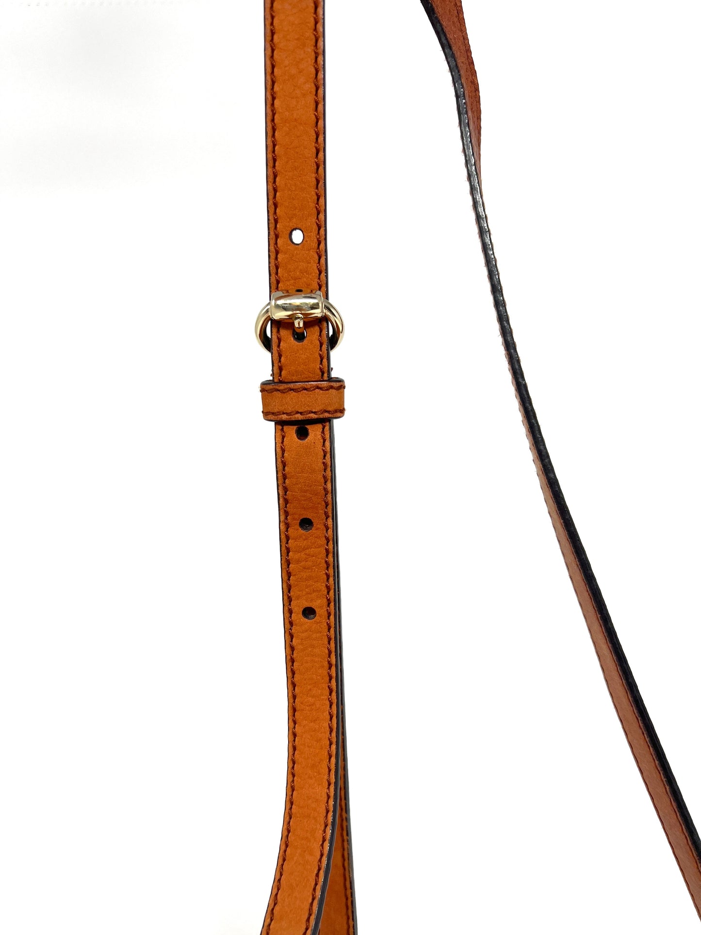 SUEDE DISCO SOHO BAG IN RUST