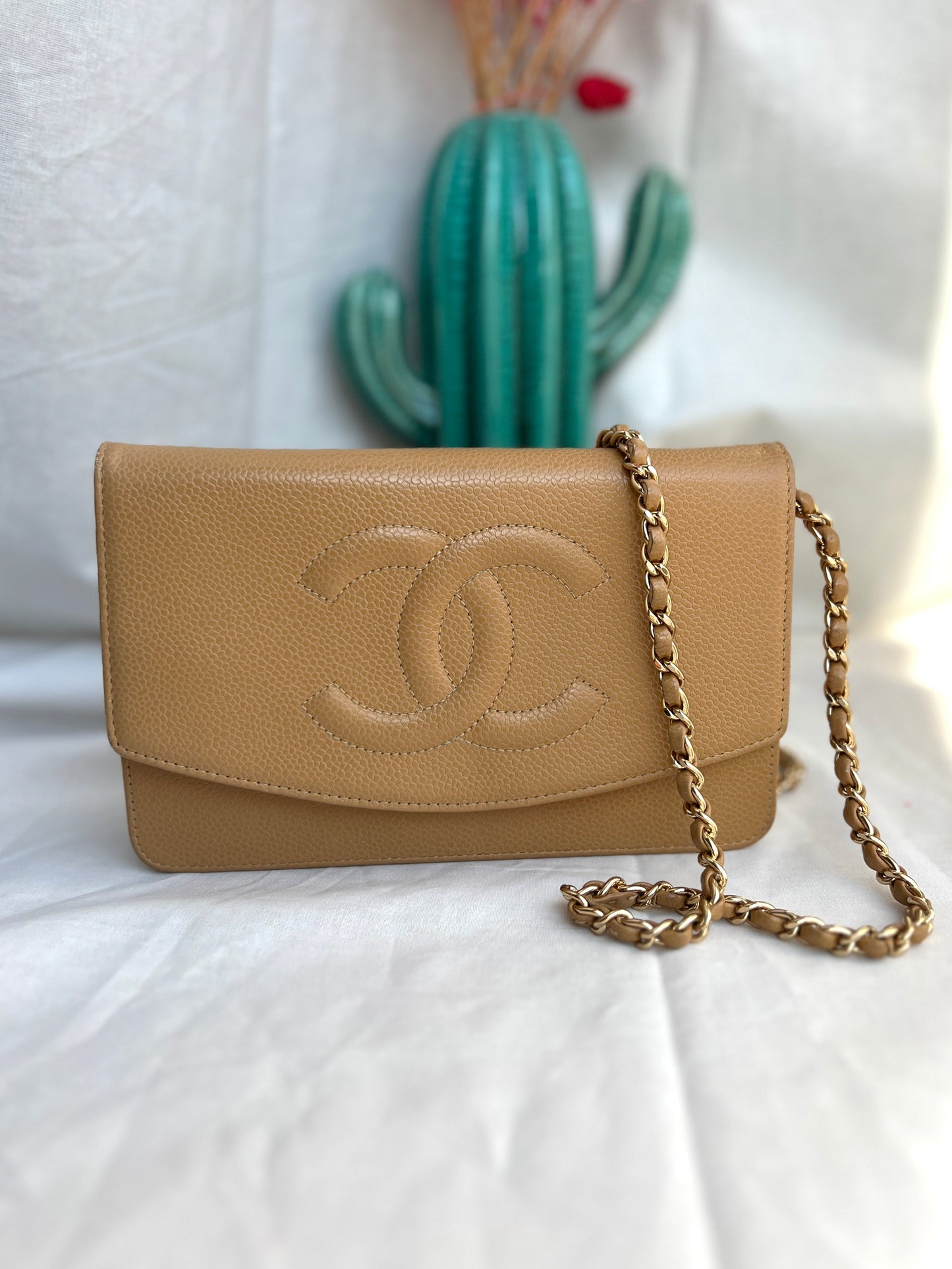 Wallet on Chain Beige