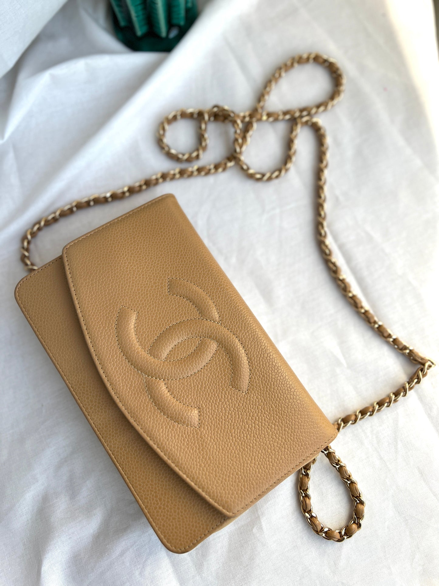 Wallet on Chain Beige