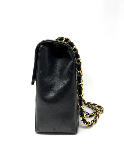 Maxi Single Flap Bag Black