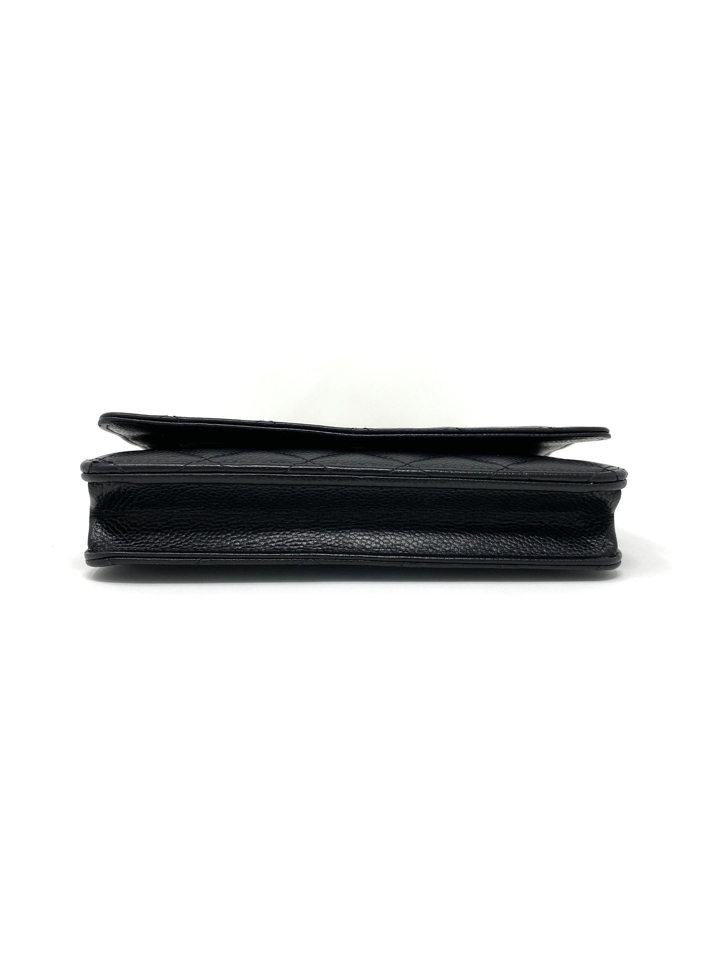 Chanel Wallet on Chain Black Caviar Leather