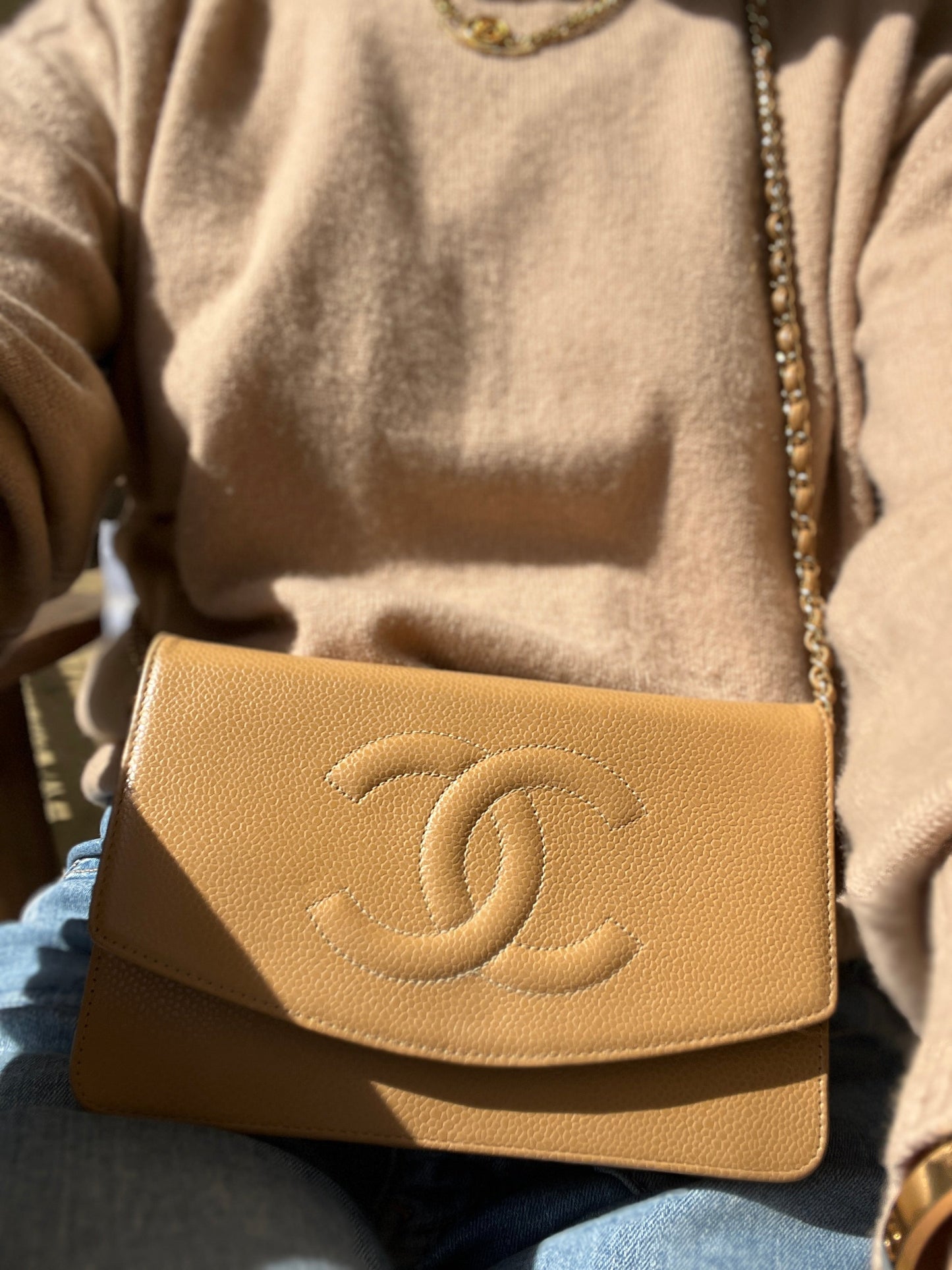 Wallet on Chain Beige
