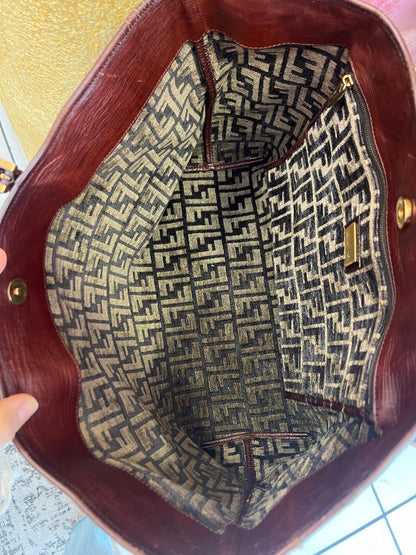 VINTAGE SHOPPER ZUCCA TOTE