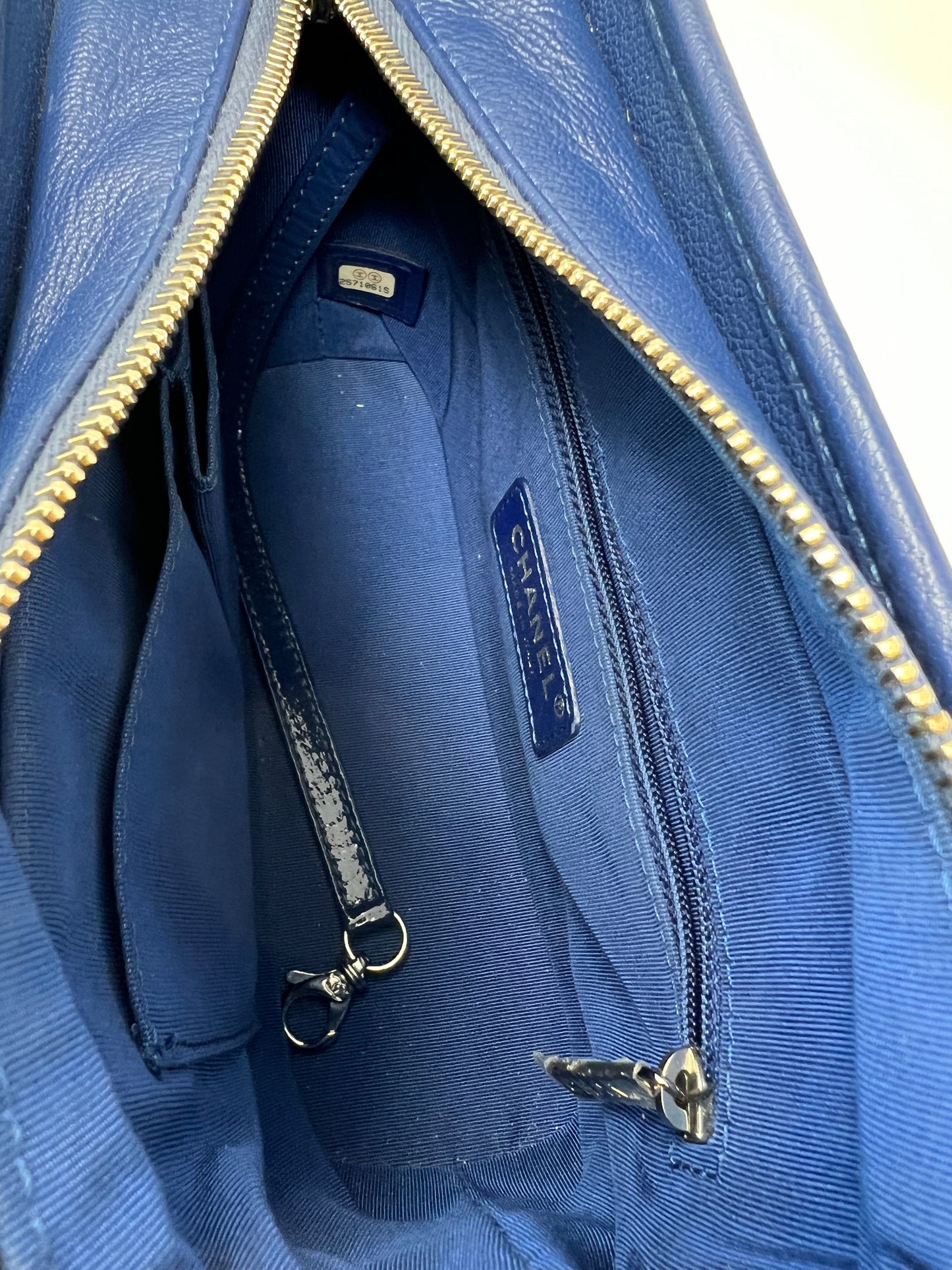 Gabrielle Small Hobo Bag in Dark Blue Ombré