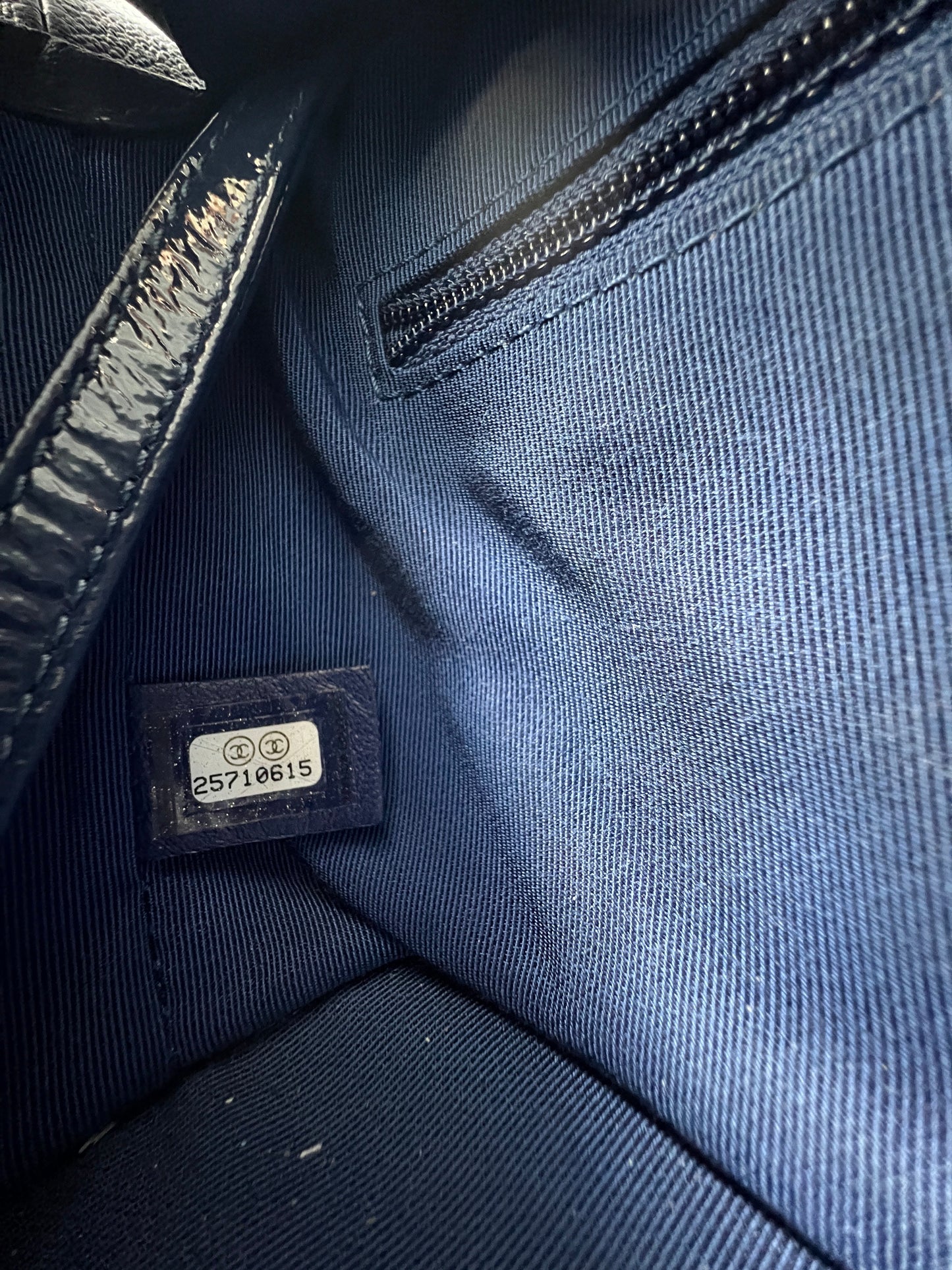 Gabrielle Small Hobo Bag in Dark Blue Ombré
