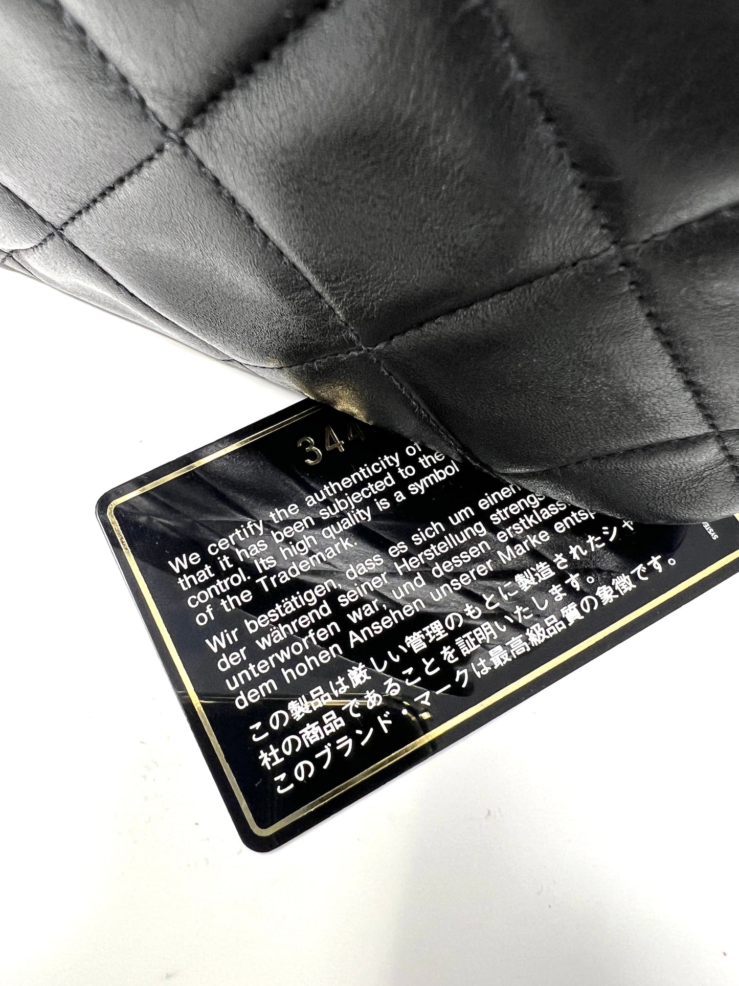 Maxi Single Flap Bag Black